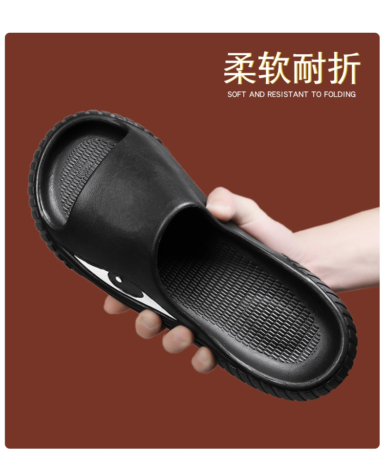 Henghao Custom Slides Sandals Ultra-Soft New Breathable Anti-Slip Unisex EVA House Foam Slipper Unisex Shark Slippers for Adults