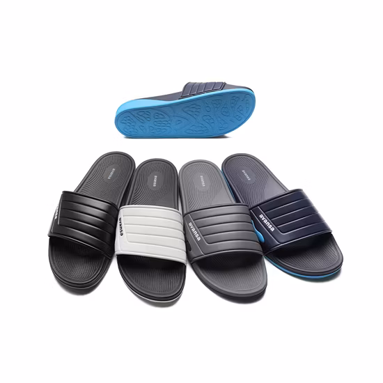 Henghao Custom Slides Sandals Ultra-Soft New Breathable Anti-Slip Unisex EVA House Foam Slipper Unisex Shark Slippers for Adults