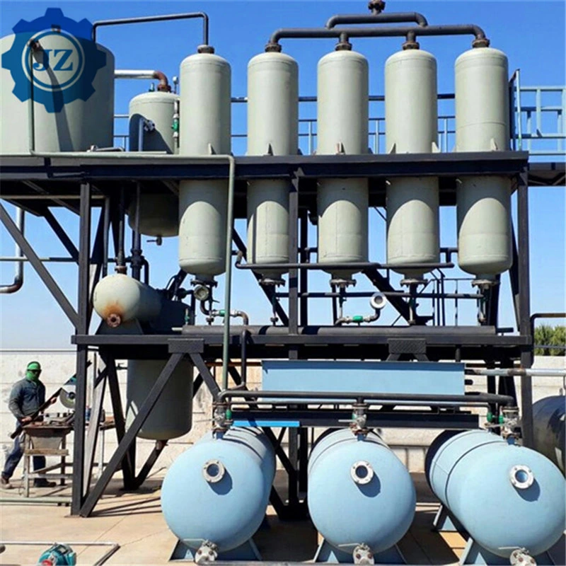 High Recovery Rate Waste Tyre Oil to Diesel Distillation Plant