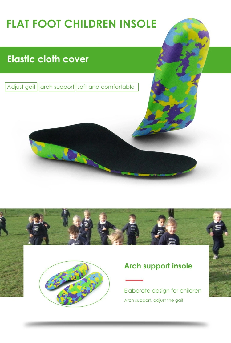 Insole Kids Arch Support Orthotic Insole Child Flat Foot Corrector Pad Insole