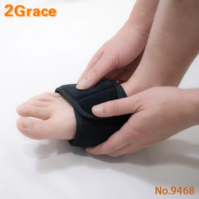 Gel Cushioned Nylon Adjustable Gel Arch Support for Foot Care