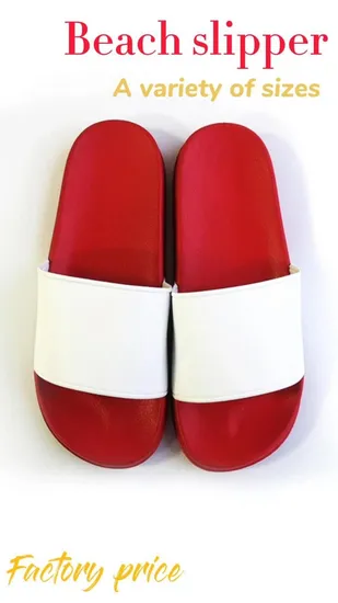 High Quality Indoor Outdoor PVC Slides Slippers for Women and Ladies 