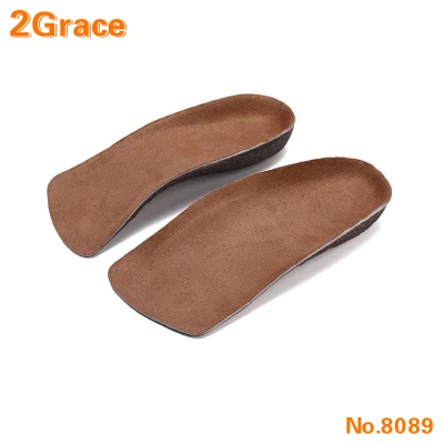 Breathable Arch Support Orthotic Cork Insole for Flat Foot
